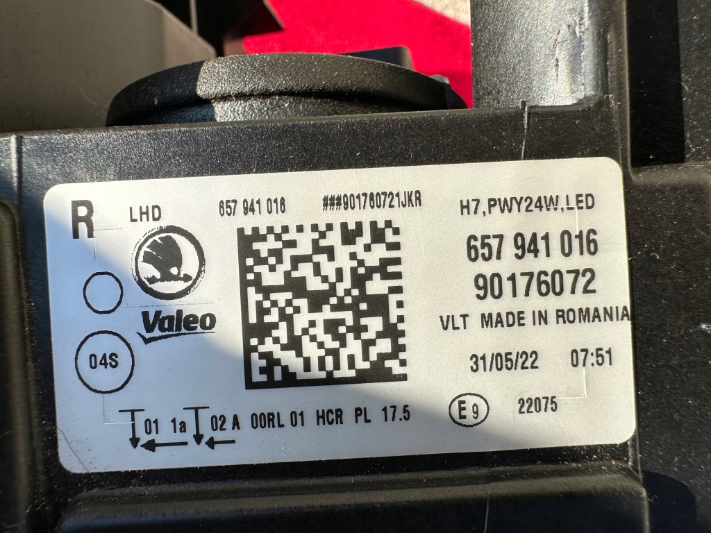 фото №8, Фара skoda scala led 657941016