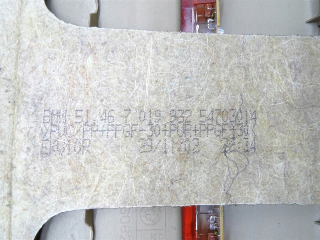 фото №5, Полиця задня bmw 7 e65 sedan 01-08 7019932