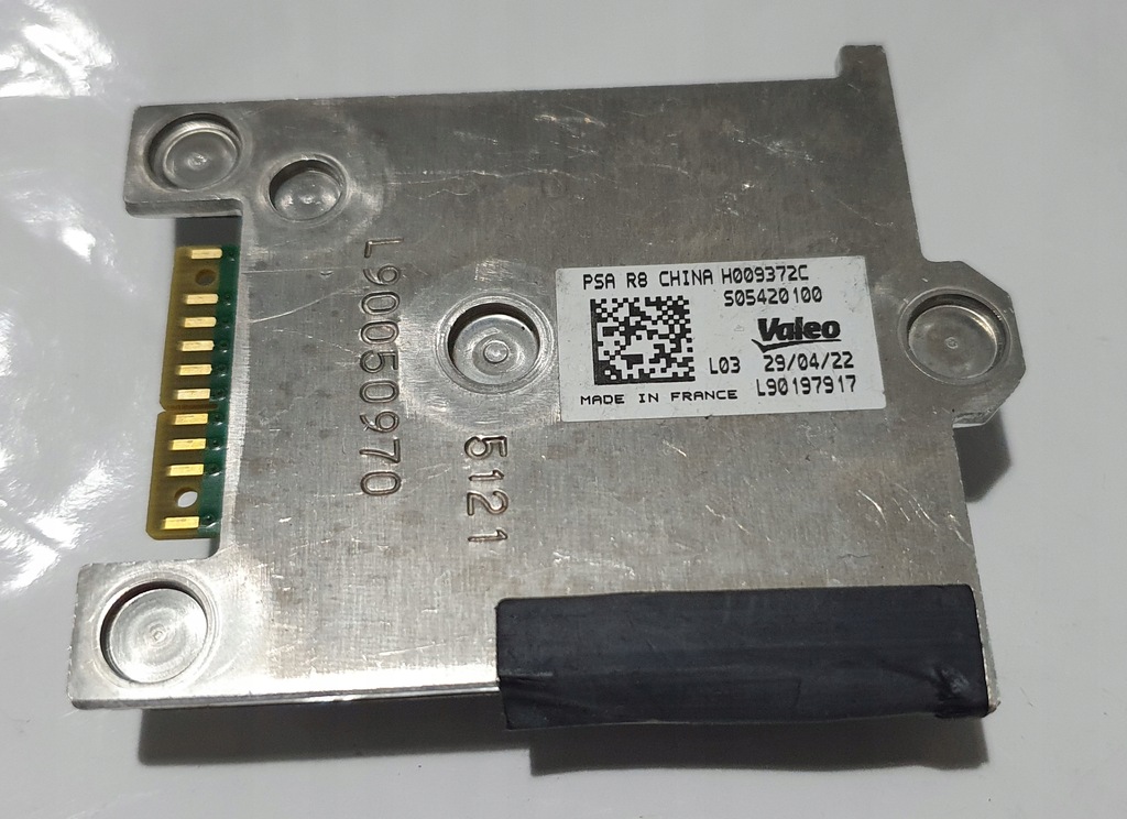 фото №1, Модуль led преобразователь l90197917 s05420100 psa r8 china h009372c оригинальный номер