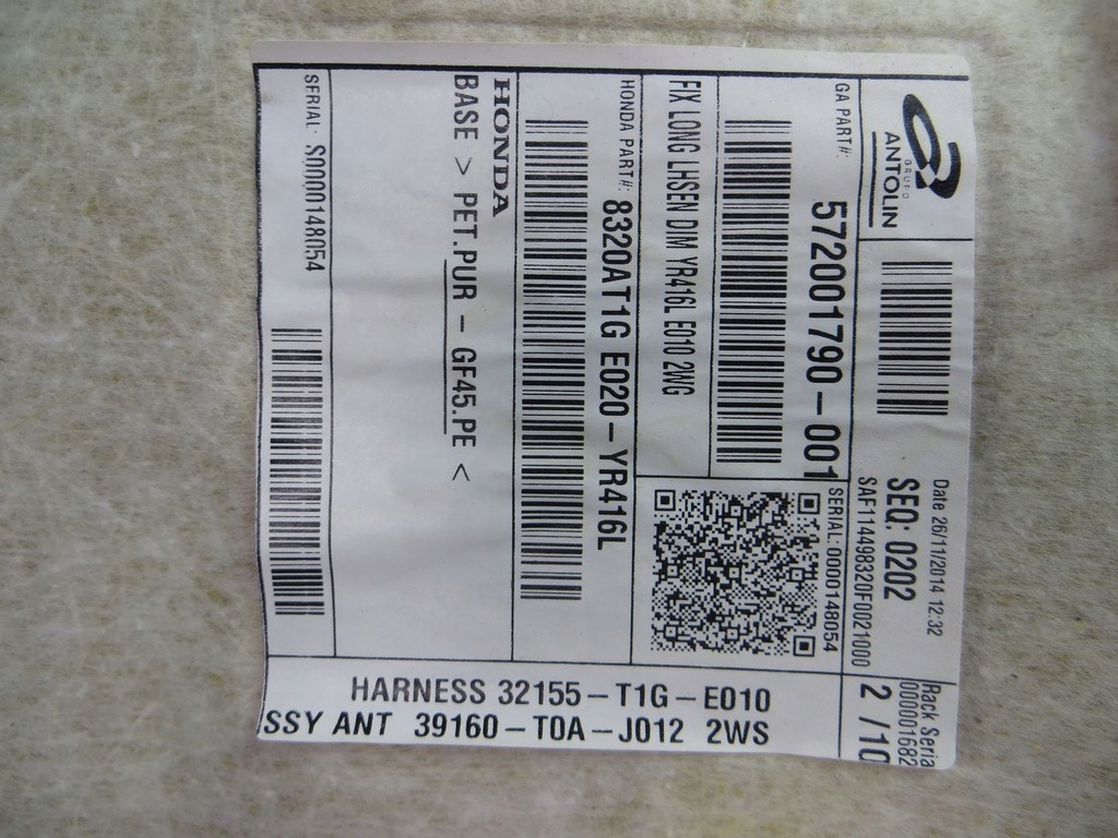 фото №7, Honda cr-v iv потолок 12-16