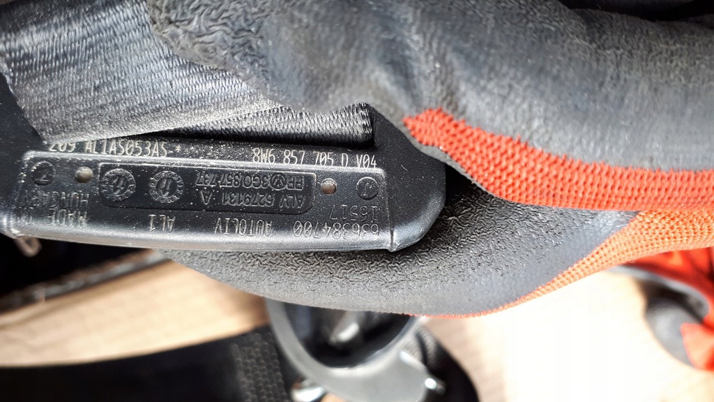 фото №8, A5 8w pas безпеки лівий перед coupe