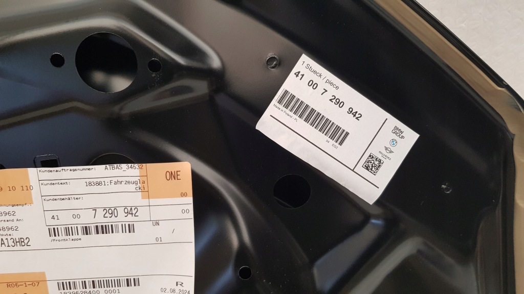 Капот кришка двигуна bmw 1 f20 f21 f22 нова оригінальна !!! 7290942 Київ