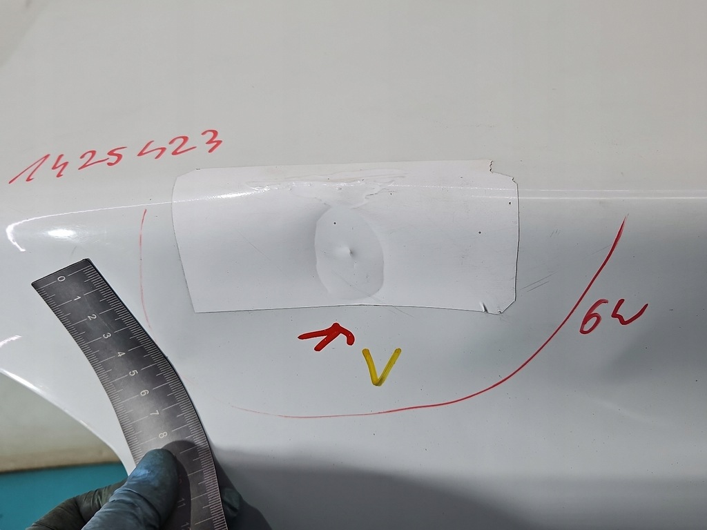 фото №9, Крышка багажника багажника задняя dacia logan ii 12-20 sedan белый ov369