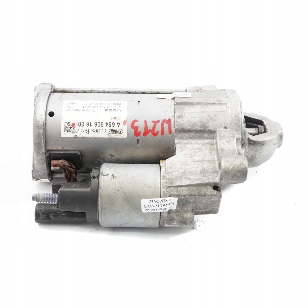 Mercedes w205 w213 om654 стартер a6549061600 Цена