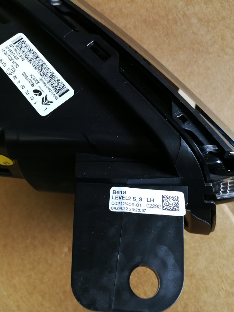 фото №11, Лампа свет do движение dziennej led левая citroen c3 b618 оригинальный номер 9823313080