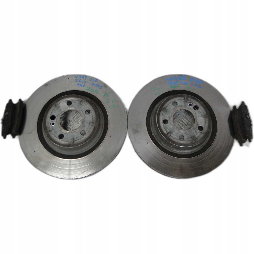 фото №1, Тормозные диски тормозные задняя mercedes gle w167 2.0cdi 345mm