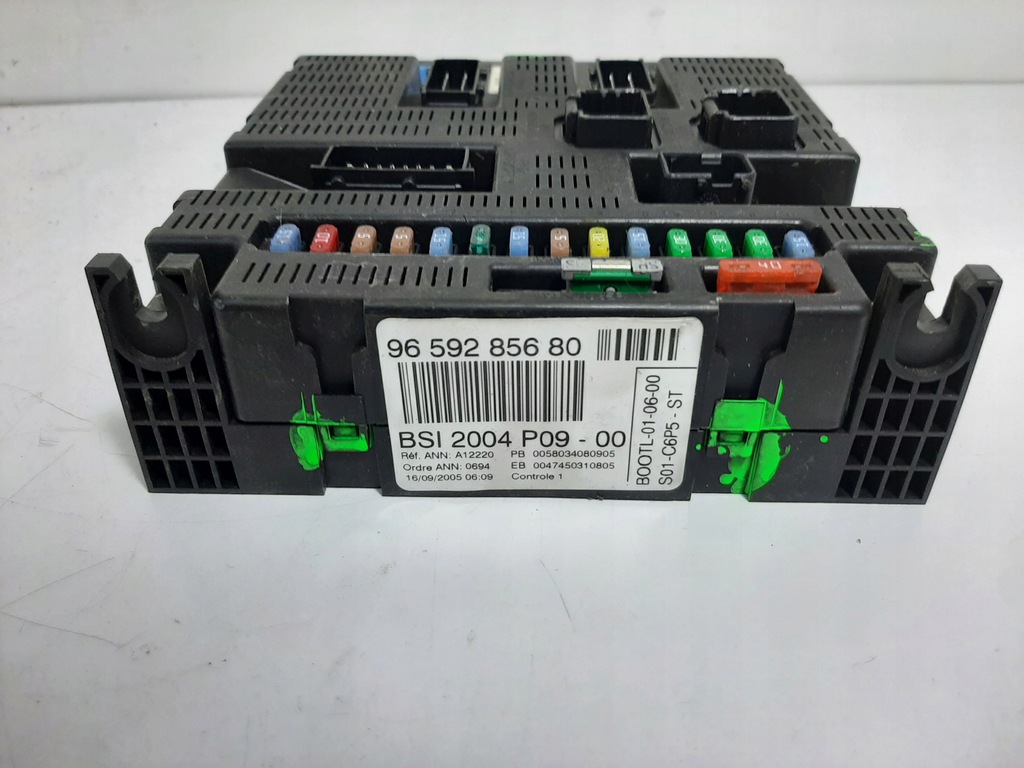 фото №14, Citroen c2 1.4hdi 04r блок керування двигуна набір siemens 9660300280