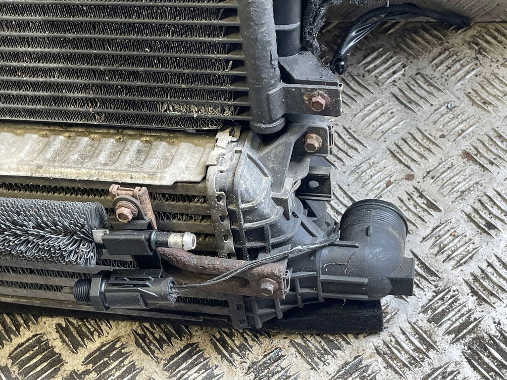 фото №5, Jaguar x-type 2005 радиатор / комплект