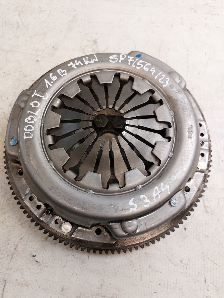 фото №1, Колесо маховик прижим fiat doblo i 1.6