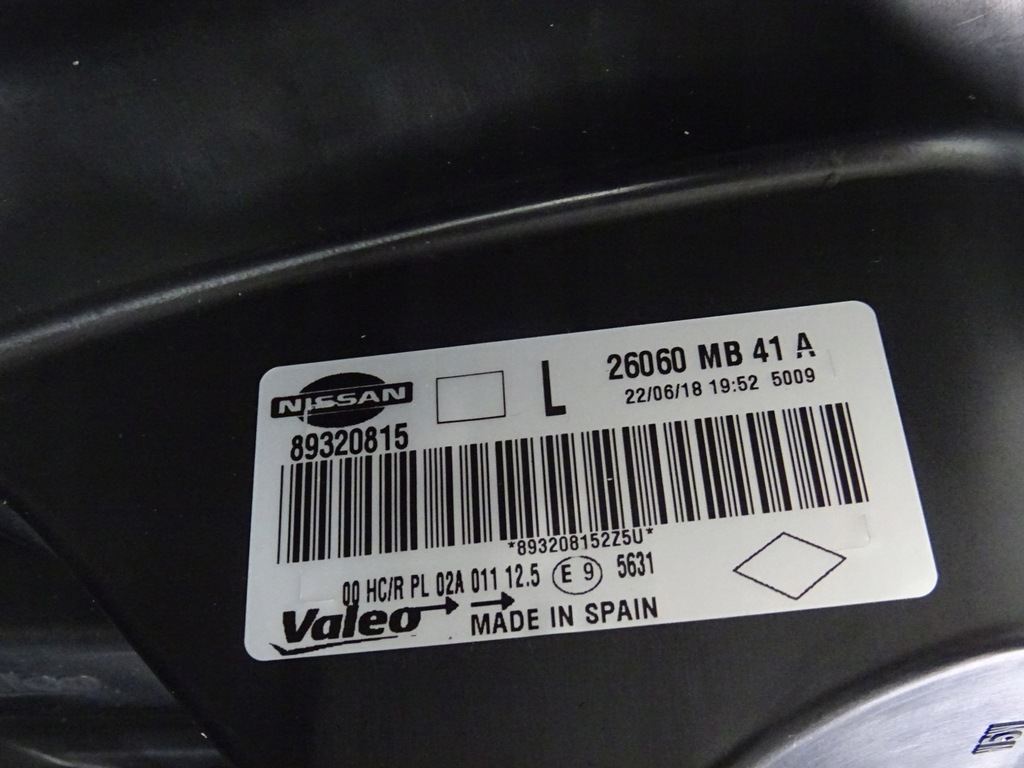 фото №11, Nissan cabstar f24 maxcity лампа левая передняя nowa оригинал 26060-mb41a