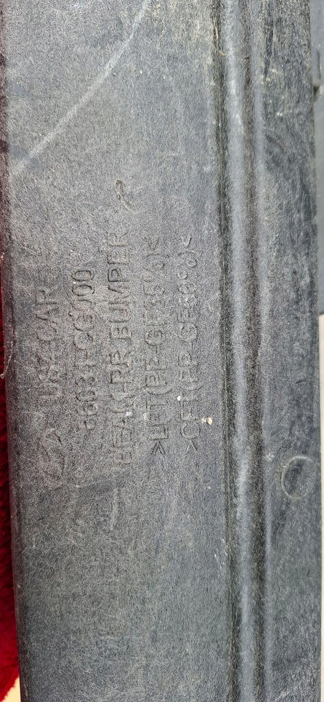 фото №14, Hyundai staria 2021- балка абсорбер бампера задняя 86631-cg000 86621-cg000