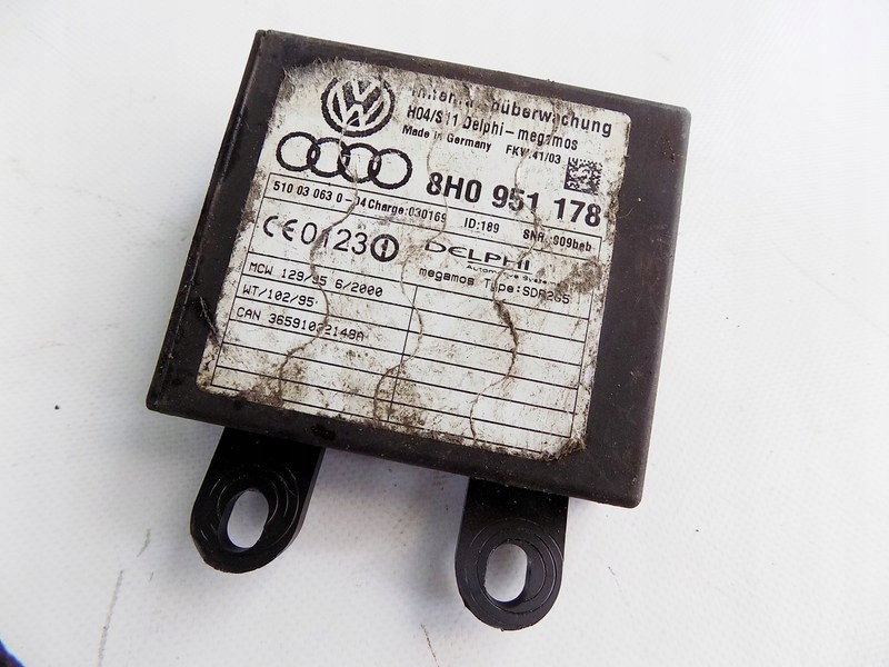 фото №1, Audi a4 b6 cabrio 03r модуль блок управління