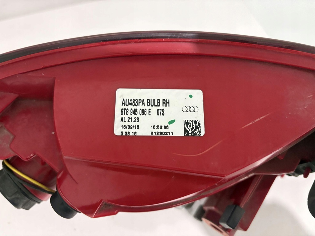 фото №10, Audi a5 8t sportback лампа правый левый задняя комплект