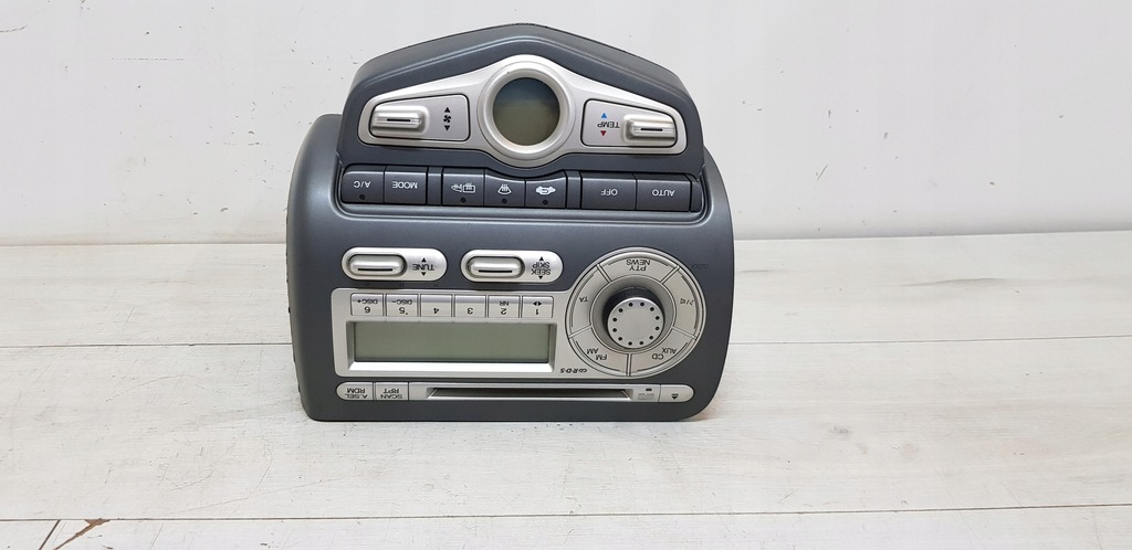 фото №7, Радио cd панель кондиционера lift eu honda jazz ii 05-08