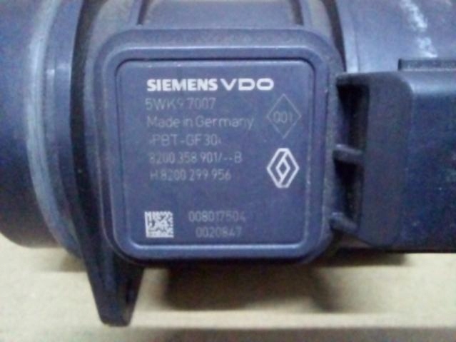 фото №2, Расходомер renault clio iii 1.5 dci 8200299956