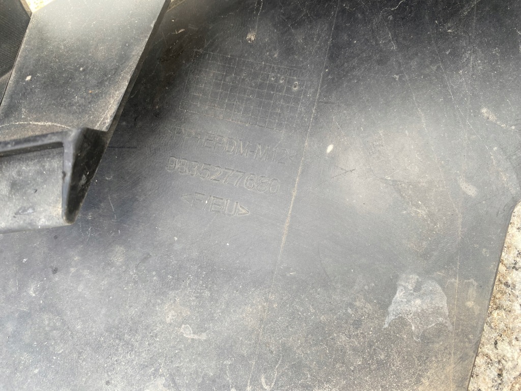 фото №10, Opel mokka b ii спойлер накладка бампера перед 9835277680 оригинал