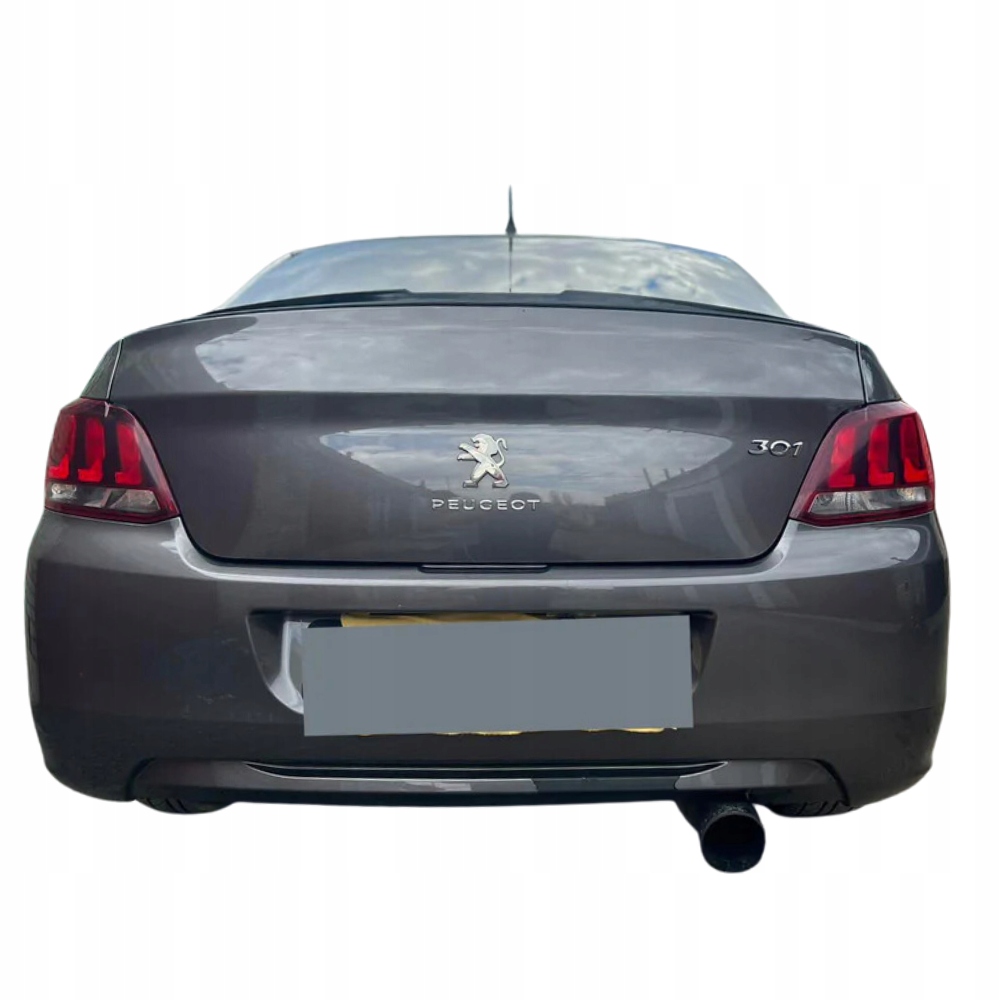 фото №5, Спойлер спойлер крышки задний спойлер peugeot 301 12-19 чёрный блеск autovision