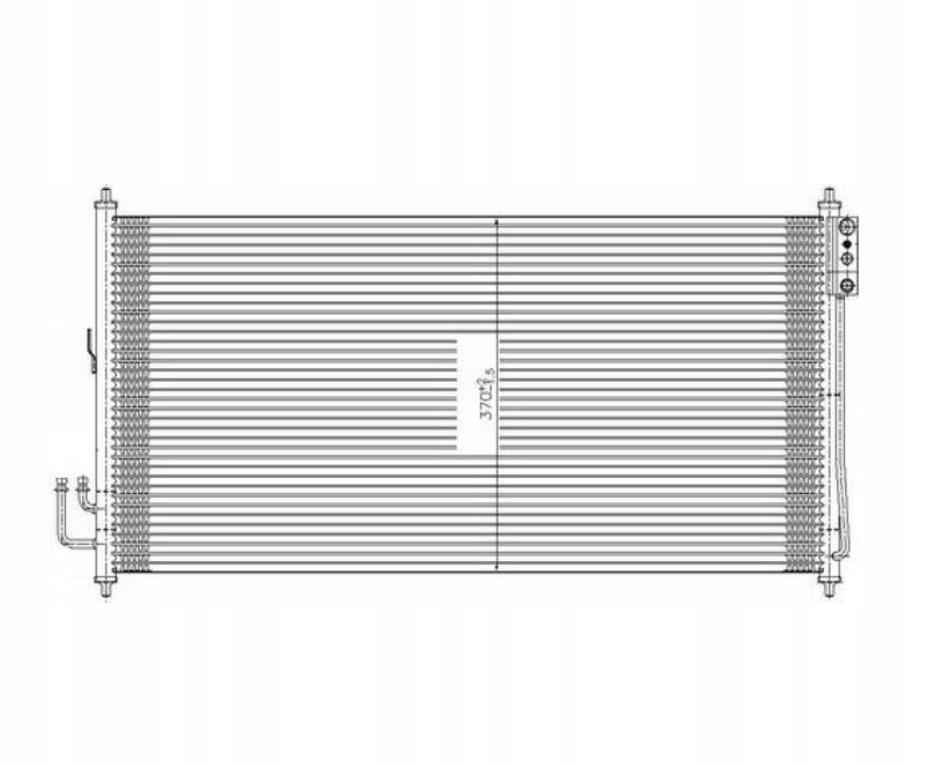 фото №8, Радиатор кондиционера do nissan murano 2003-2008 92110ca000