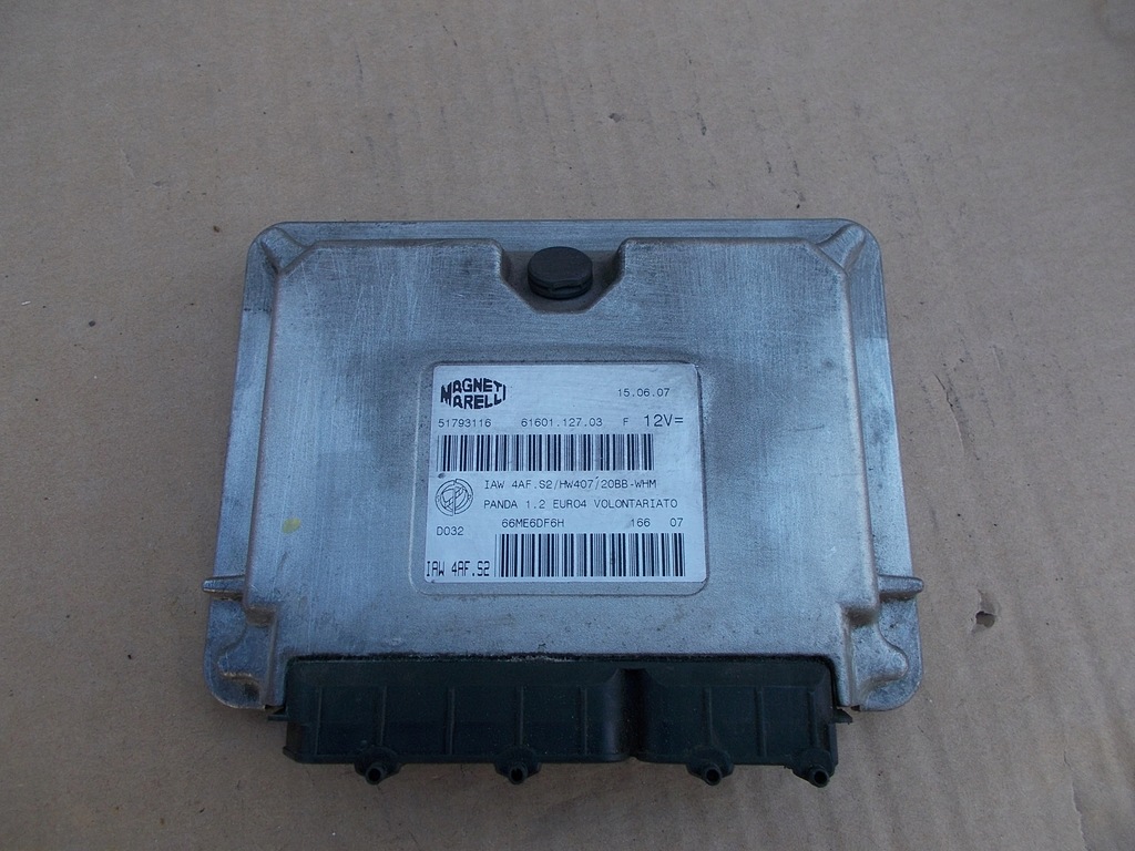 фото №1, Бортовой компьютер fiat panda ii 1.2 iaw.4af.s2 51793116