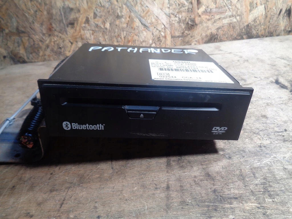 фото №1, Считыватель navi nissan pathfinder r51 navara d40