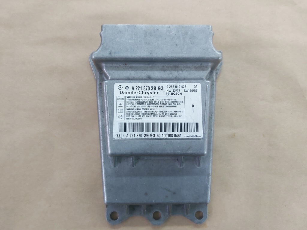 фото №1, Модуль senor подушка безпеки 2218702993 mercedes w221