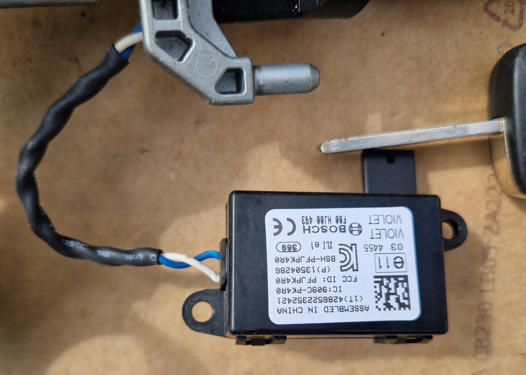 фото №5, Opel corsa e 1.4 блок керування двигуна замок запалювання ключ 12657461 absw acdelco