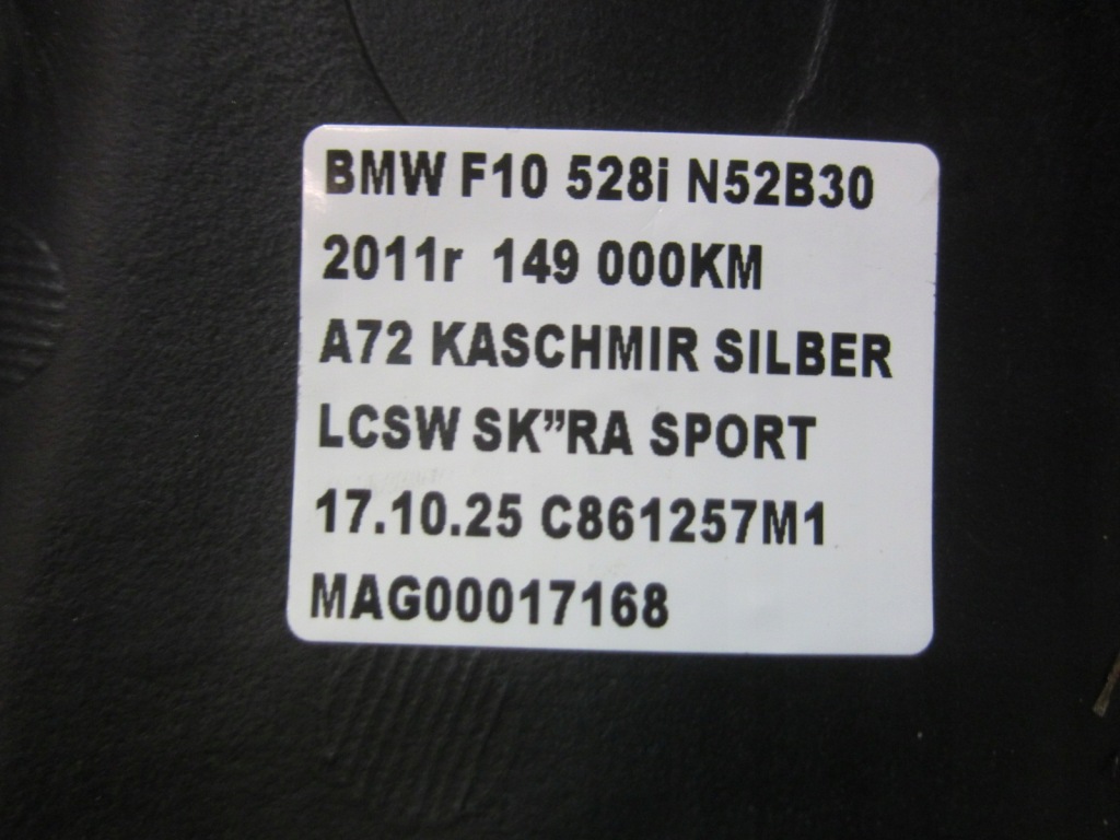 Bmw f10 528i n52 n55 535 бак bak топлива 7207332 16117268031 7206420 Цена