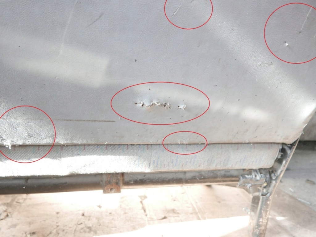 фото №10, Лавка заднє сидіння подвійний сидіння правий перед i ряд vw t4 caravelle 90-96