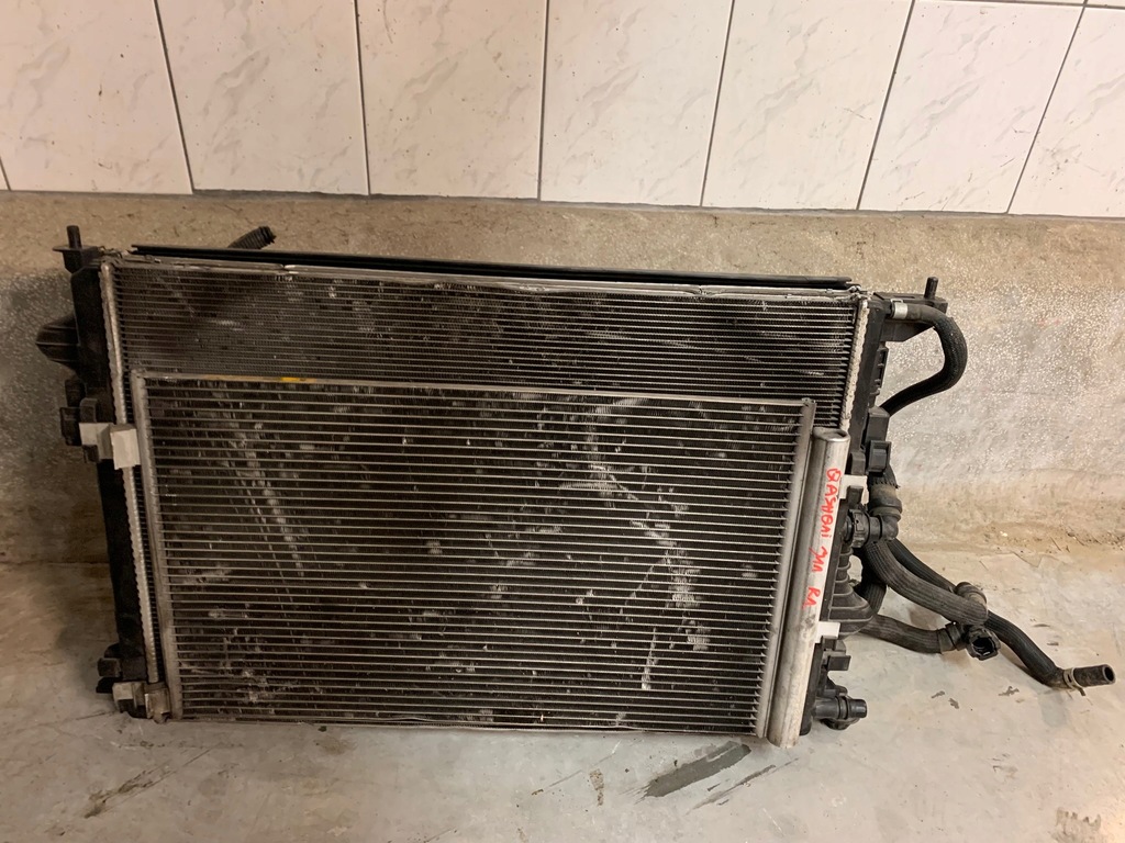 фото №6, Nissan qashqai j11 kompletny перед радиатор pas передний бампер