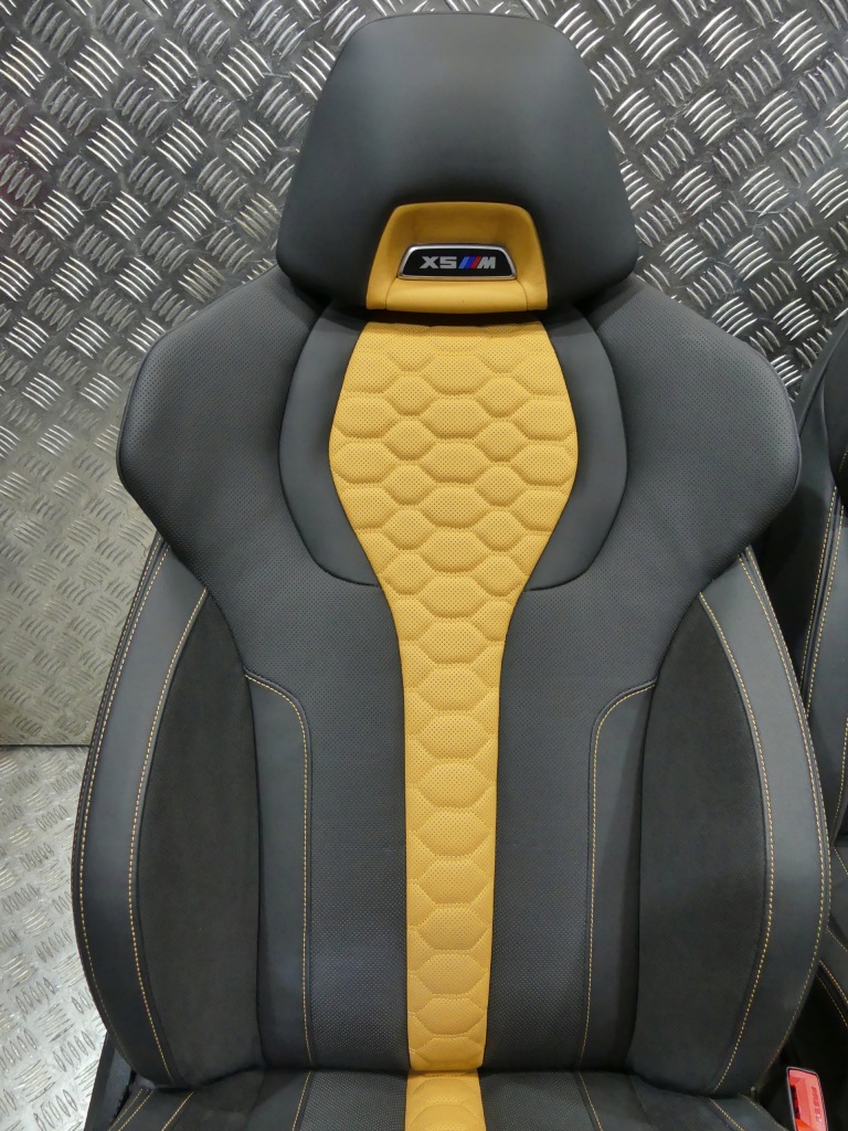 фото №15, Bmw f95 x5m g05 x5 оббивка сидіння заднє сидіння обшивки накладки harman