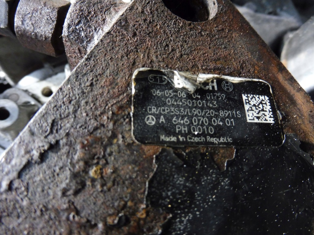 фото №9, Двигун блок двигуна om 646.986 насос форсунки turbo mercedes sprinter b906