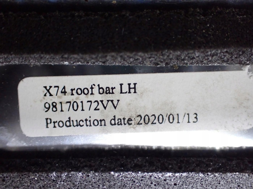 фото №10, Рейлінги дахові комплект хром 98170172vv 98170171vv ds7 ds 7 crossback 20r