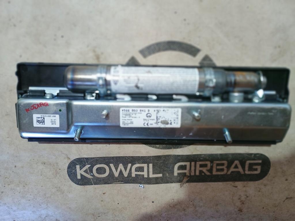 фото №7, Skoda kodiaq 567 eu europa подушка безпеки колінна коліно оригінал демонтаж