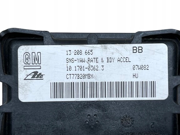 фото №6, Opel astra h iii zafira b датчик модуль esp 13208665 bb