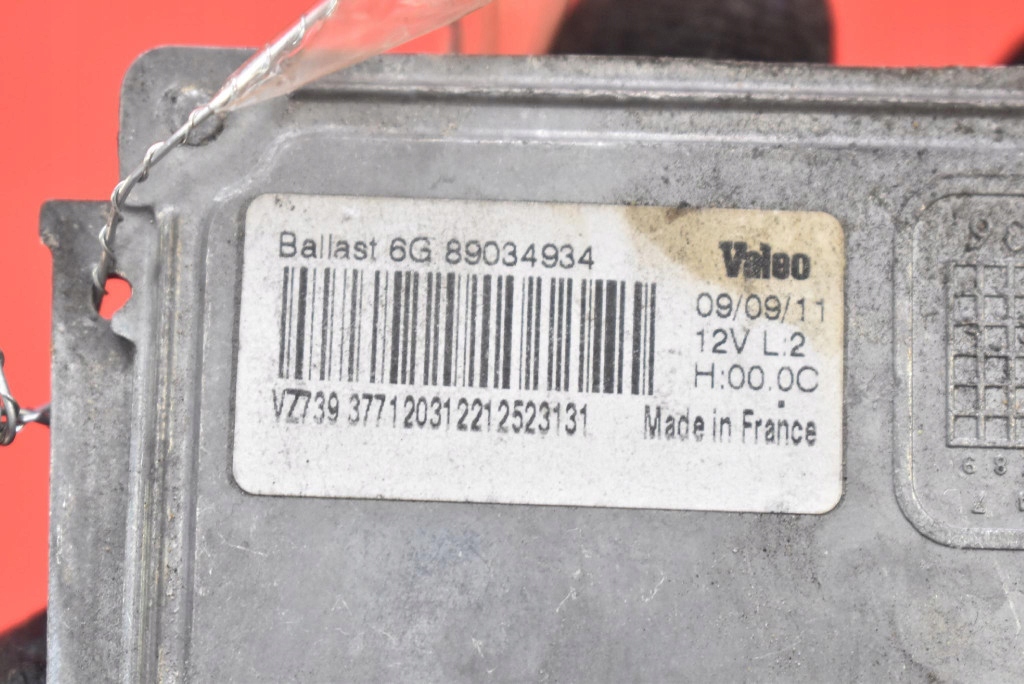 фото №8, Преобразователь ксенон ксенон левая valeo 89034934 peugeot 508 1 i 10-14