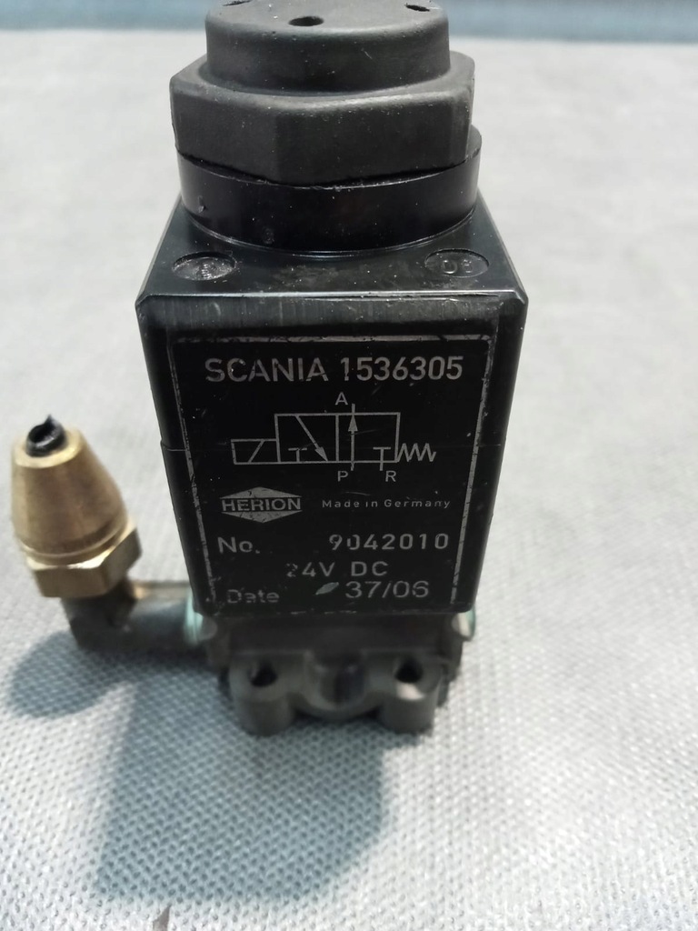 фото №2, Клапан магнитный scania r 1536305 оригинал europa