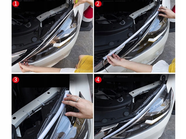 фото №11, Лента свет дневные drl led плавающий динамический поворотник 60cm