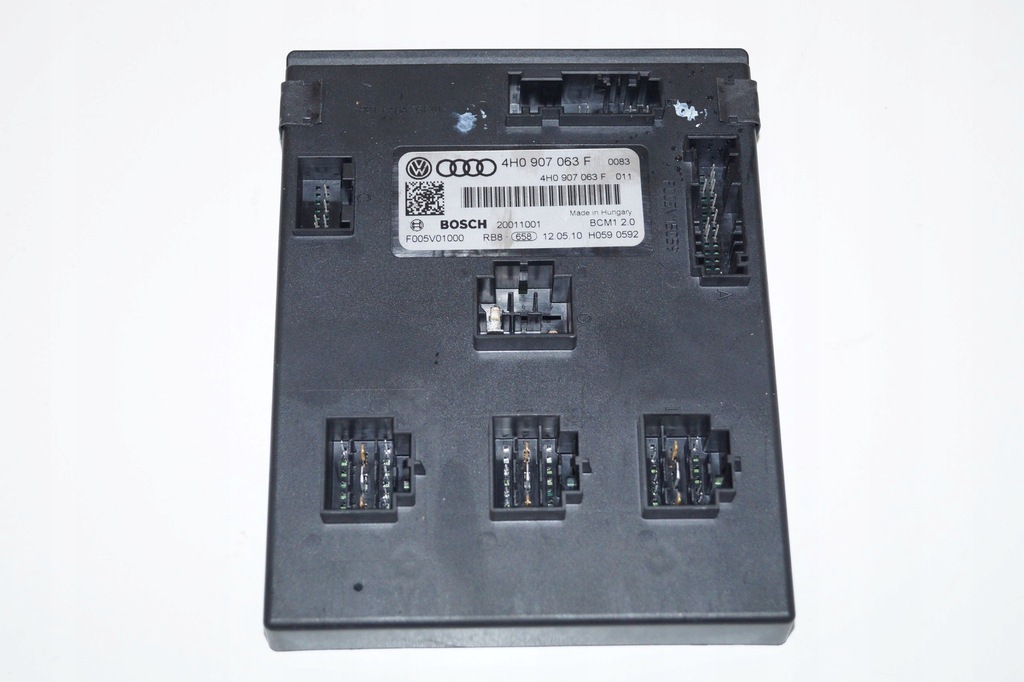 фото №1, Блок керування модуль блок управління бортовою мережею audi оригінальний номер 4h0907063f 11465742026