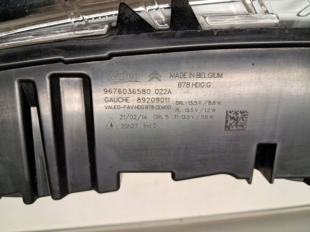 Купити Citroen c4 picasso 2 exclusive фара full led drl ліва