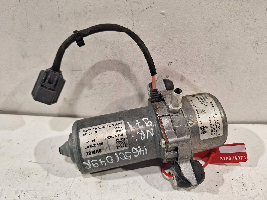 фото №1, Насос вакуум 146501049r renault kangoo iii z.e 13-