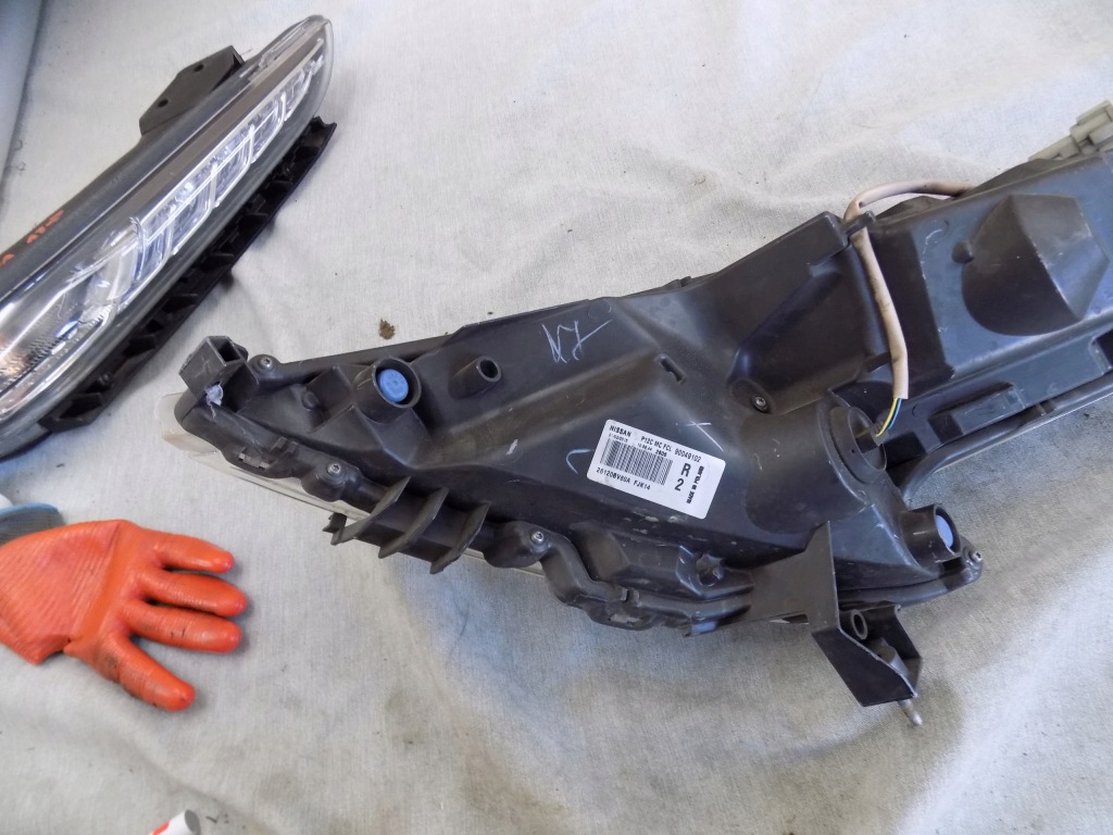 Фара правий перед led drl 26120bv80a nissan juke f15 рестайлінг  14r- оригінал Зі Шроту