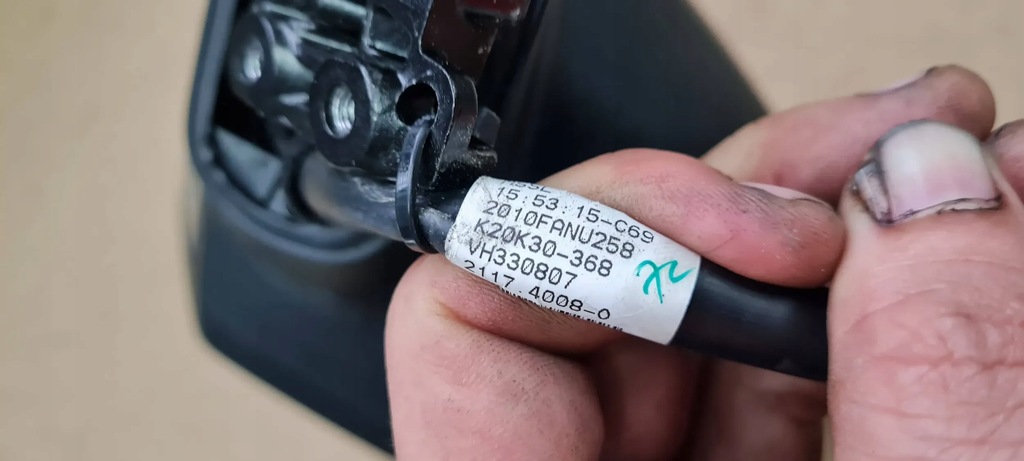 фото №15, S5 8w lift a5 зеркало левая левый перед складной ассистент 13pin хром