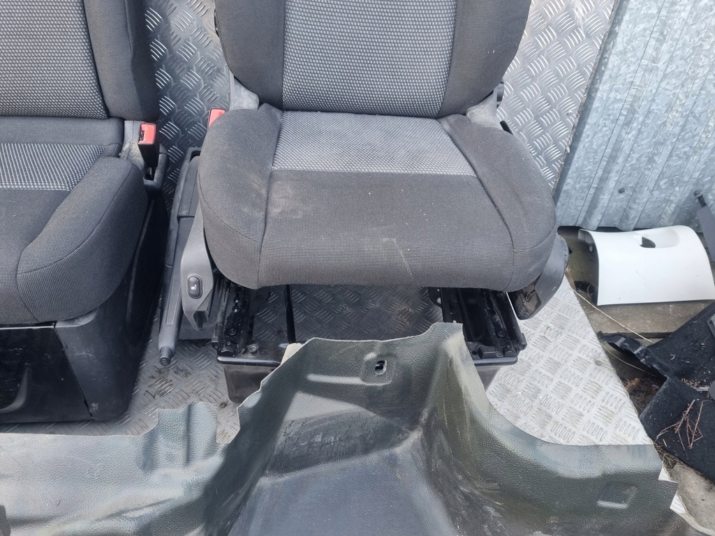 фото №6, Ford transit custom сиденья сиденье коврик 3 пассажирский