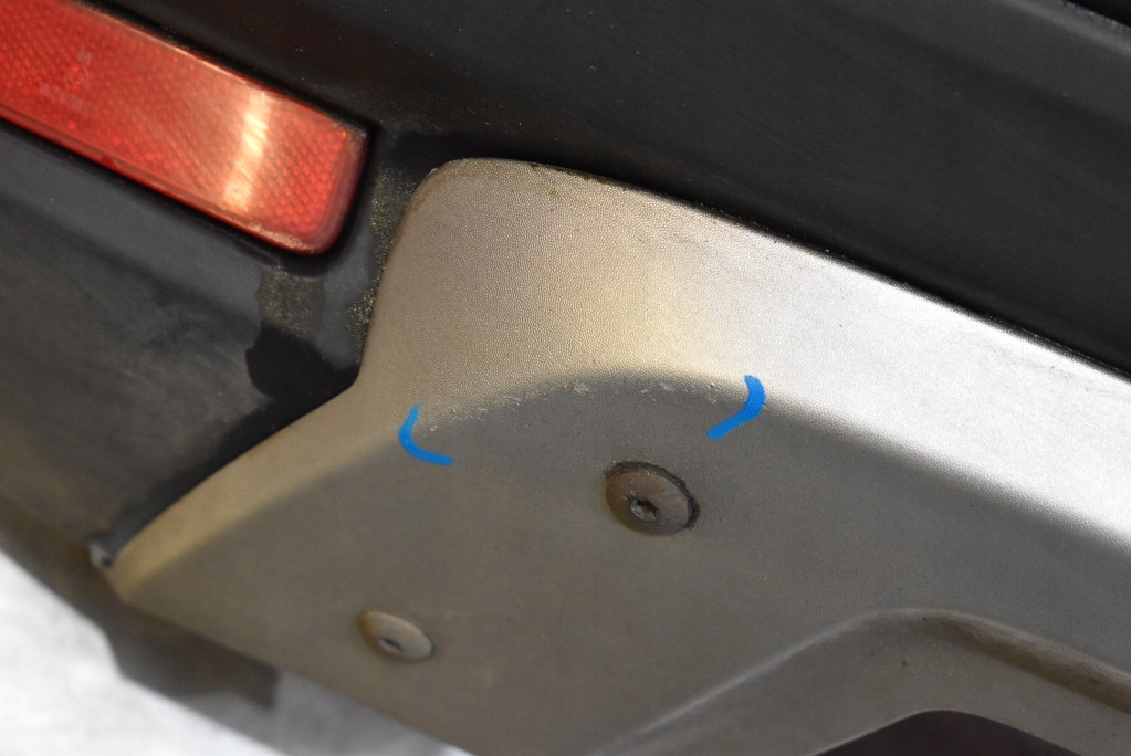 фото №12, Бампер задняя задний nv676 pdc dacia duster 1 i lift 13-17