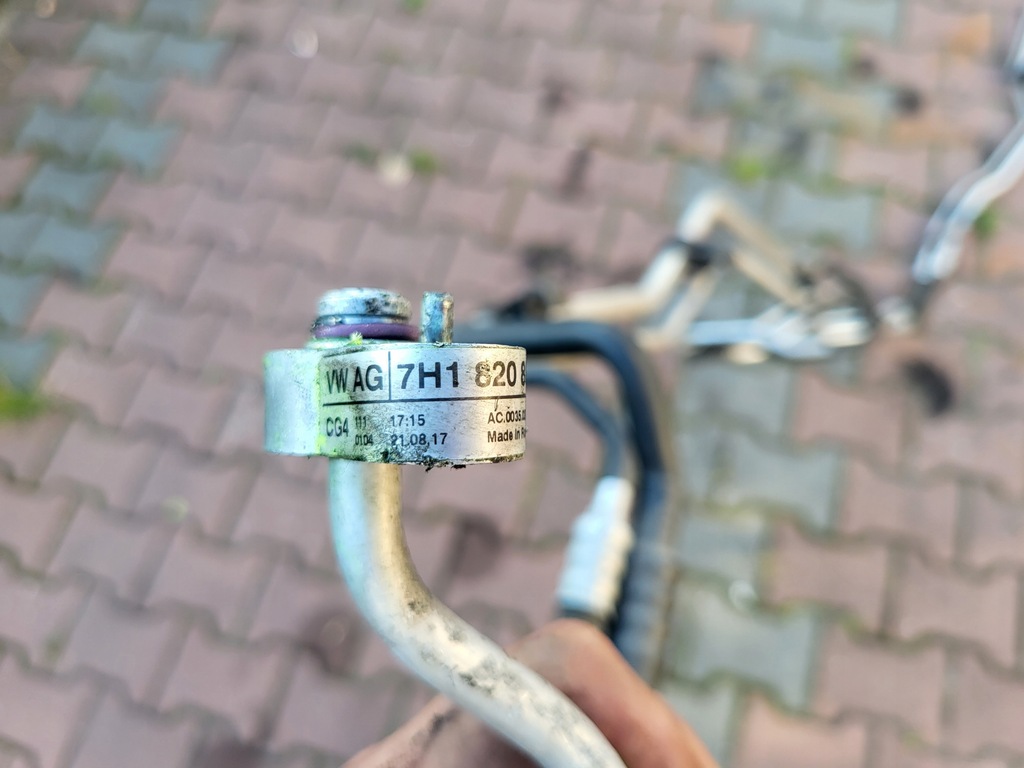 фото №5, Шланг провода wąż трубка кондиционера vw t5 multivan caravelle