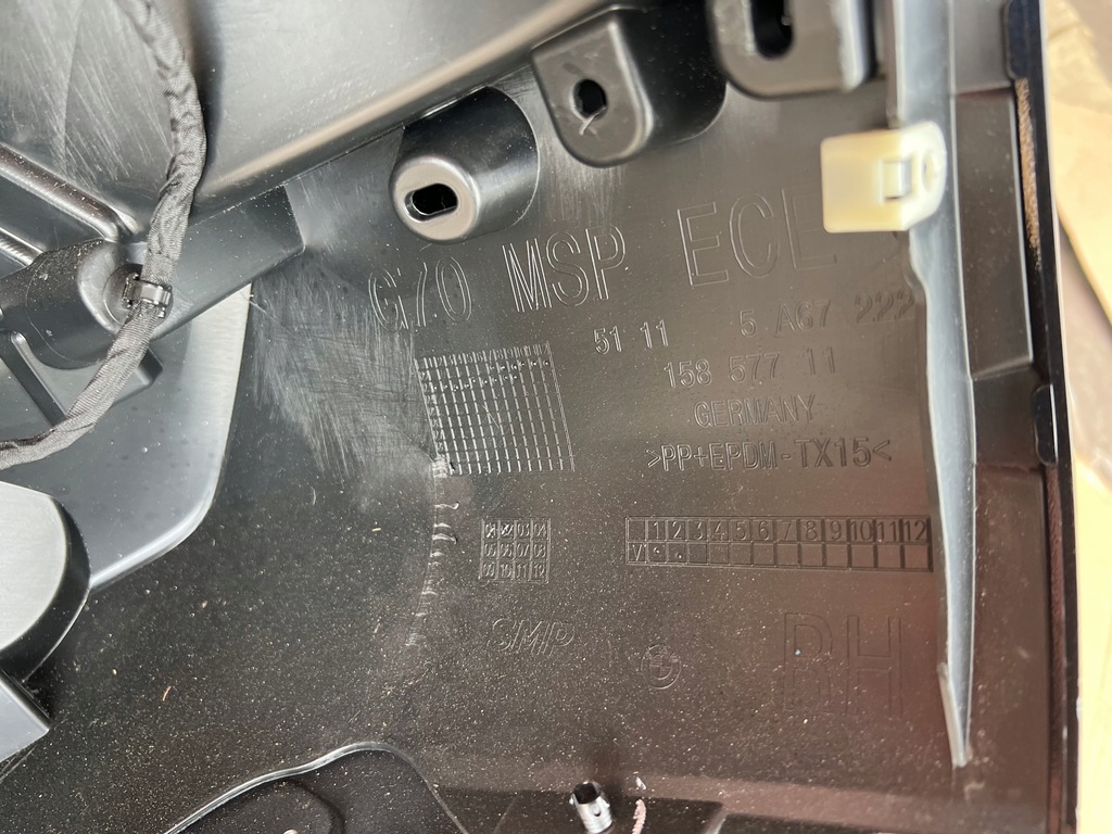 фото №7, Bmw 7 g70 m-pakiet бампер новый!!!