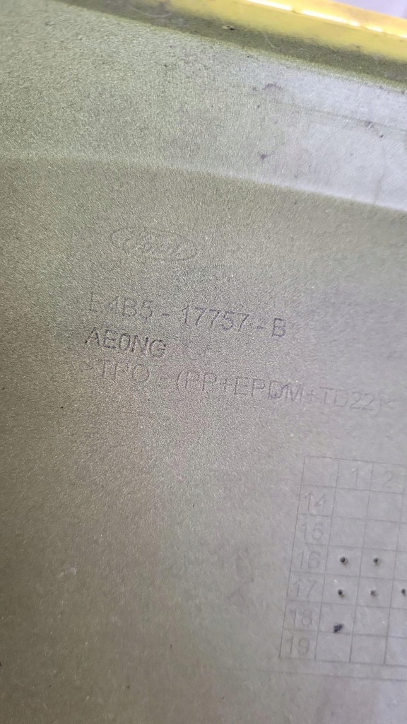 фото №8, Ford ka+ plus 16-18 бампер перед передний