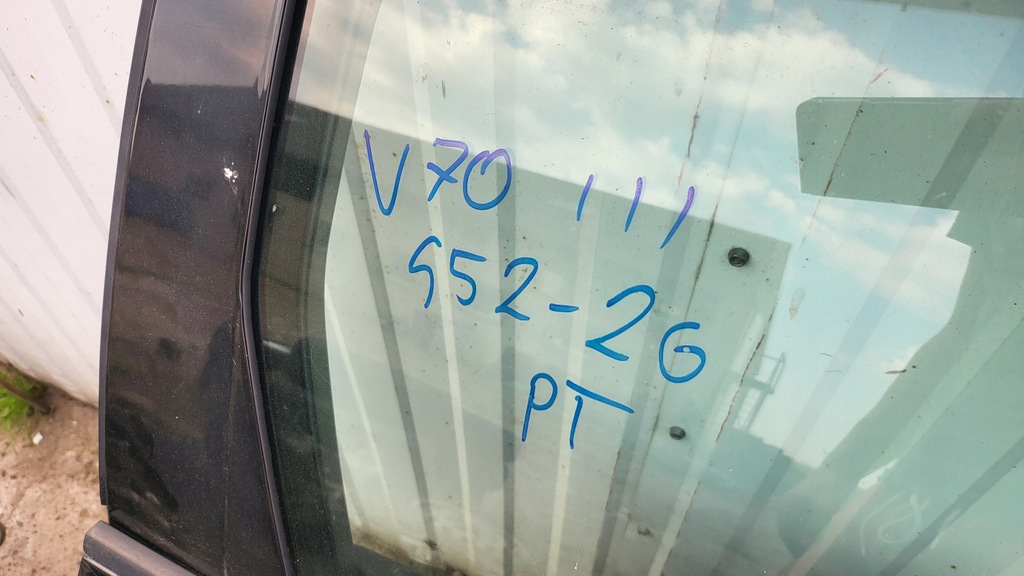 фото №8, V70 iii дверь задние правое чёрные 452-26