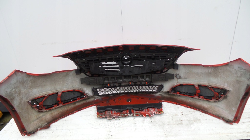 Бампер перед передний opel insignia a polift 2014-2017 красный 551004542 Цена