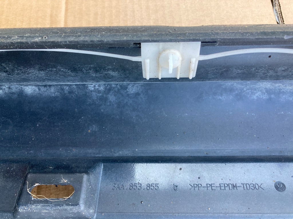 фото №8, Молдинг порог левая vw passat b7 r line